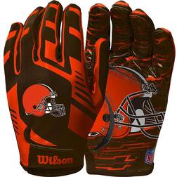Wilson NFL Stretch Fit Cleveland Browns - Brown/Orange