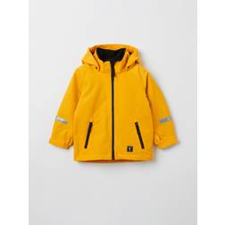 Polarn O. Pyret Recycled Waterproof Kids Shell Jacket Yellow 3-4y x