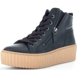 Gabor Leather Hi-Top Trainers