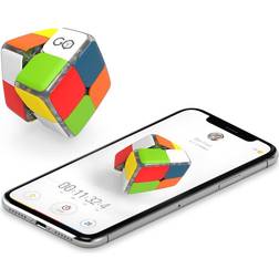 GoCube 2x2 The First Ever 2x2 Connected Cube That Allows You to Learn How to Solve The Cube! App-Enabled STEM Puzzle That Fits All Ages and Capabilities. Free App