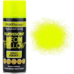 Rapide Neon Yellow Spray Paint Fluorescent 400ml