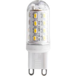 Lindby G9 3 W 830 LED bulb in tube form clear