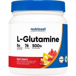 Nutricost L-Glutamine Fruit Punch 500g