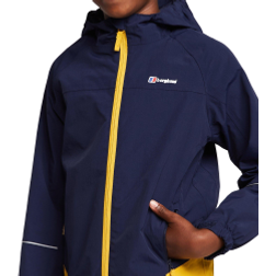 Berghaus Kid's Bowood Waterproof Jacket - Blue