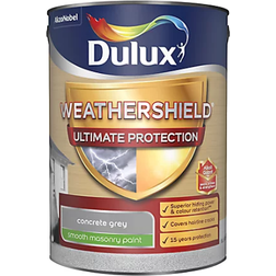Dulux Weathershield Ultimate Protection Masonry Paint 5L Grey