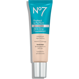No7 Protect & Perfect Advanced All In One Foundation SPF50+ Warm Beige