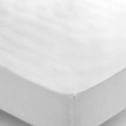 Belledorm Cotton 400 Thread Count Bed Sheet White, Pink
