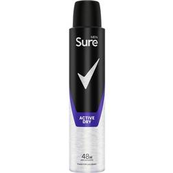 Sure Men Essential Protection Active Dry Antiperspirant Deo Spray 200ml