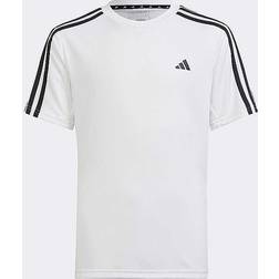 adidas Essentials Train Aeroready 3-Stripes Regular-Fit T-Shirt Boys white