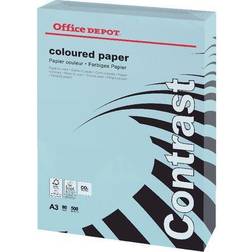 Office Depot Coloured Paper Blue A3 80gsm Ream of 500