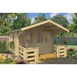 Lola 2-Log Cabin, Wooden Room, Timber Office (Building Area )