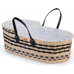 Childhome Moses Basket Handle, Liner + Mattress Natural/Anthracite