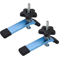 Powertec 71168 t-track hold down clamps, 5-1/2” l x assorted sizes styles