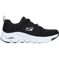 Skechers Arch Fit Glee For All W - Black/White