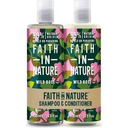 Faith in Nature Wild Rose Balancing Shampoo & Conditioner