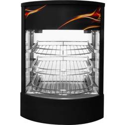 Kukoo Countertop Glass Display Hot Food Warmer Heated Cabinet