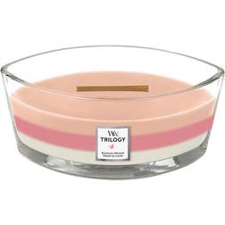 Woodwick Trilogy Ellipse Heartwick Blooming Scented Candle