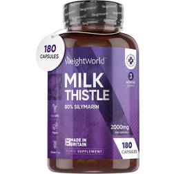 WeightWorld Milk Thistle Capsules 180 Vegan