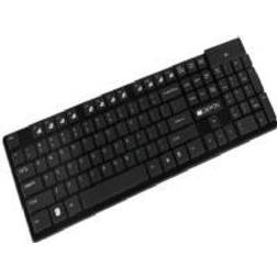 Canyon Wireless multimedia keyboard, black cns-hkbw2-uk