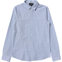 Emporio Armani Kid's Shirt - Gnawed Blue