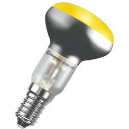 Crompton 25 Watt SES-E14 R50 Yellow Reflector Bulb