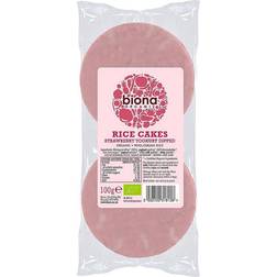 Biona Organic Strawberry Yoghurt Coated Rice Cakes