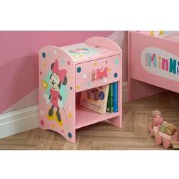 Disney Minnie Mouse Bedside Table Pink