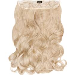 Lullabellz Thick 20" 1 Piece Curly Clip In Extensions Golden Blonde