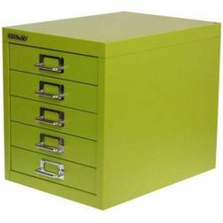 Bisley 5 Drawer Filing Storage Cabinet