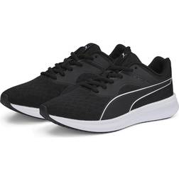 Puma Transport Jr Sneaker, Black White, 35.5