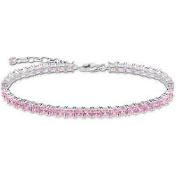 Thomas Sabo Tennis Bracelet, Pink, Women