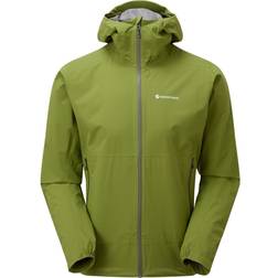 Montane mens minimus lite waterproof jacket top green sports running outdoors
