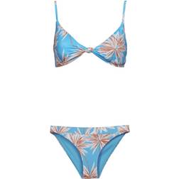 Roxy Love The Surf Bikini Set - Azure Blue Palm Island