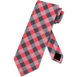 Eagles Wings Louisville Check Poly Necktie