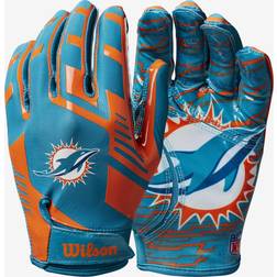 Wilson NFL Stretch Fit Miami Dolphins - Green/Orange
