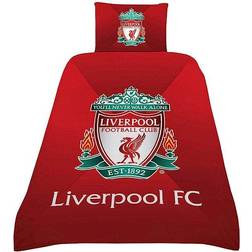 Dreamtex Liverpool FC Gradient Duvet Cover Red, White (198x137cm)