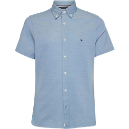 Tommy Hilfiger 1985 Collection Slim Short Sleeve Shirt - Cloudy Blue