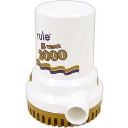 Rule 2000 g.p.h. "gold series" bilge pump model 09