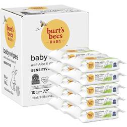 Burt's Bees Baby Aloe & Vitamin E Baby Wipes 10x72pcs