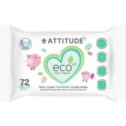 Attitude Eco Baby Wipes 72pcs