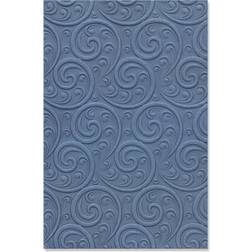 Sizzix 3d textured impressions-ornamental spiral -666054