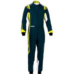 Sparco Karting Overalls K43 Thunder Yellow Green Size M