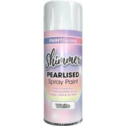 Rapide Paint Factory Pearlised Spray White 400ml