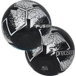 Precision Fusion Midi Training Ball black/Silver/White, Midi size 2