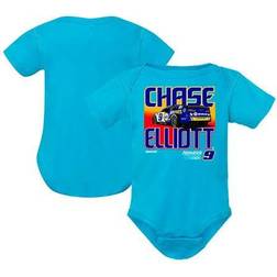 Infant Hendrick Motorsports Team Collection Turquoise Chase Elliott Bodysuit