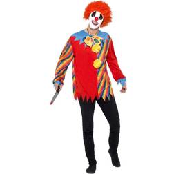 Smiffys Creepy clown kit, multi-coloured