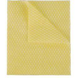 2Work Economy Cloth 420x350mm Yellow Pack 2W08171