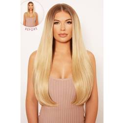 Lullabellz Super Thick 22" 5 Piece Straight Clip Extensions Strawberry Blonde