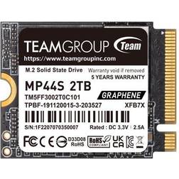 TeamGroup MP44 M.2 2230 2TB PCIe 4.0 x4 with NVMe Internal Solid State Drive SSD TM5FF3002T0C101