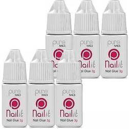 Pure Gel Nails Nail Glue 3G Pack Of 6